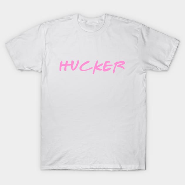 Hucker Friends Pink T-Shirt by Hucker Apparel